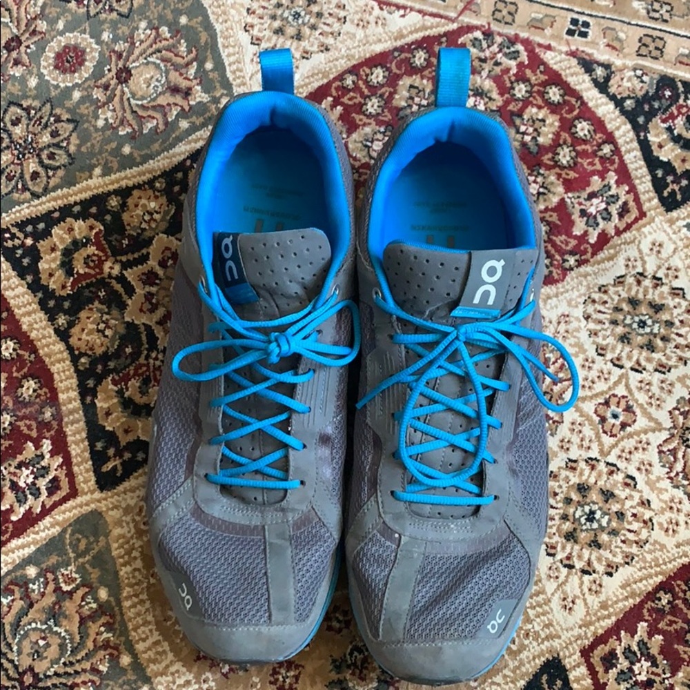 On cloud running shoes